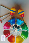 Rainbow Music Spin Bells &  Music set PC