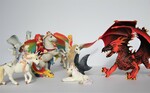 Schleich Fantasy, Dragon, Fairies and Unicorns Set