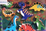 M&D Dinosaurs Chunky Puzzle PC