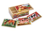 M&D Wooden Farm Puzzle In A Box PC