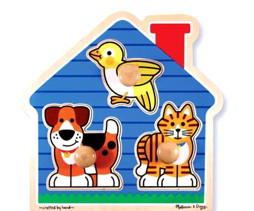 PZ913: M&D Pets Jumbo Knob Puzzle