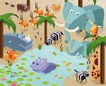 Janod Jungle River Puzzle