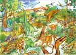 Djeco Dinosaurs Observation Puzzle PC