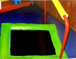 Nursery Trampoline With Handle