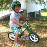 Cruzee Green Balance Bike
