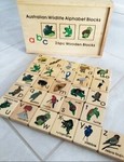 Australian Wildlife Alphabet Blocks