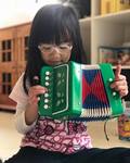 Accordian - green