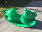 Green Dinosaur Rocker ML