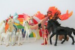 Schleich Unicorn with Lava monster Set 
