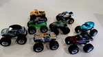 Hot Wheels Monster Trucks Set of 8