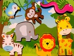 Wooden Jungle puzzle