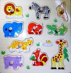 Jungle Animals Puzzle 