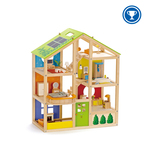 Hape All Seasons Doll house and Furniture 