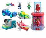PJ Masks Turbo Blast Racers & Transforming Station ML