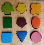 Wooden Shapes Puzzle 