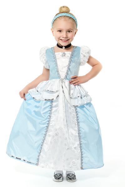E644: Little Adventures Cinderella Costume. (5-7yrs) PC 