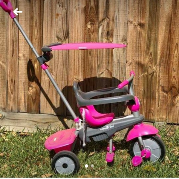 A135: Pink Smart Trike 