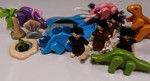 Dinosaur & Caveman Playset PC