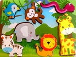 Jungle Animals Puzzle 