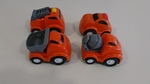 Orange Construction Vehicles - Set of 4