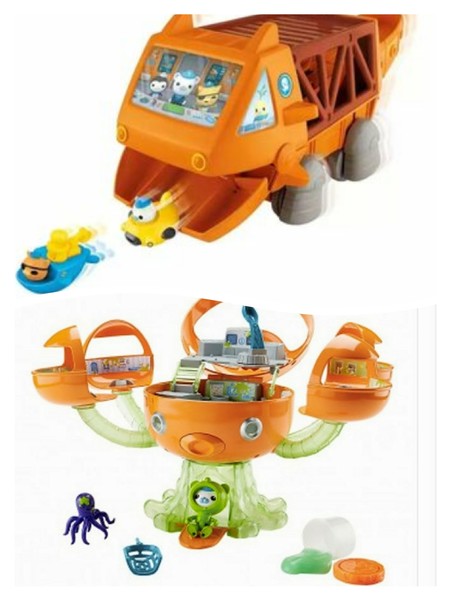 E944: Octonauts Octopad & Gup G Adventure Playset 