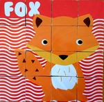 Animal Block Puzzle 16pc (6 puzzles) 