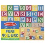 Melissa & Doug Wooden Alphabet & Number Blocks PC
