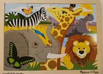 Melissa & Doug African Animals 12 pc puzzle