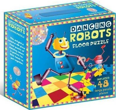 PZ009: Dancing Robots Floor Puzzle (48 pc) 