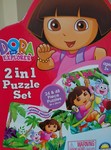 Dora the Explorer 2 in 1 Puzzle Set PC 