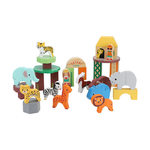 Wooden magnetic Jungle Block Set PC