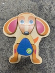 Wooden Dog Puzzle PC