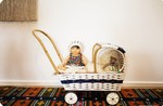 Vintage Pram & Doll 