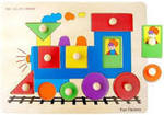 Fun Factory - Train Peg Puzzle (10pce)