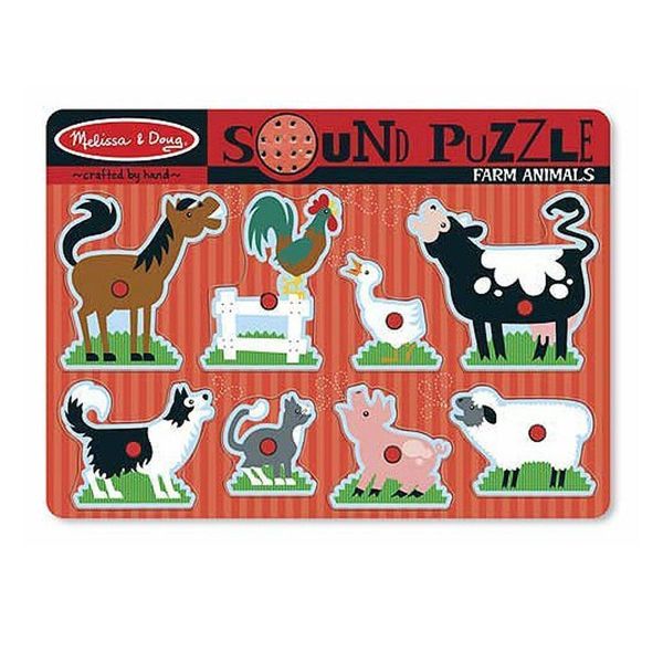 PZ275: M&D - Farm Animals Sound Puzzle PC