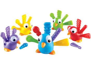 C105: Fine Motor Peacock Pals 