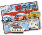 Melissa & Doug Chunky Puzzle Vehicles