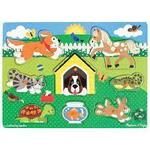 Melissa & Doug Pets Peg Puzzle