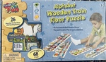 Alphabet Wooden Train Puzzle PC
