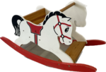 Rocking horse seat