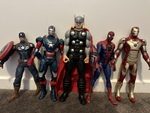 Superheroes set ML