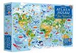 Usborne Atlas & Jigsaw The World 300pc PC