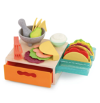 B. toys Mini Chef - Tiny Taco Playset Play Food Set ML