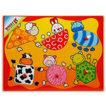 Woody Shaped Animal Knob Puzzle ML