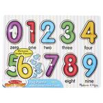 Melissa & Doug Numbers Peg Puzzle ML