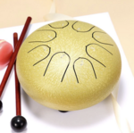 Steel tongue drum mini (gold) 