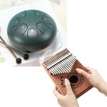 Steel tongue drum and Kalimba PC