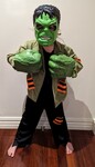 Hulk costume (6-8year) ML