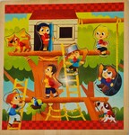 Treehouse Inset Puzzle ML