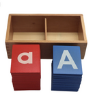 Large Montessori Sand Paper Alphabet Set ML